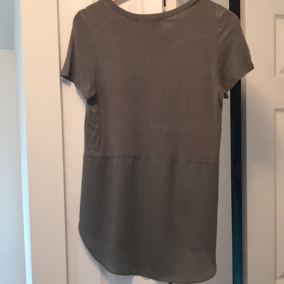 Moss colored shirt - Picture 2 of 2